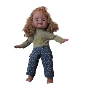 Integrity Toys African American 12" Baby Doll Sleepy Eyes - Vintage 1990s